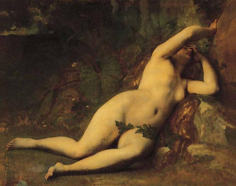 Alexandre Cabanel Eve After the Fall Spain oil painting art